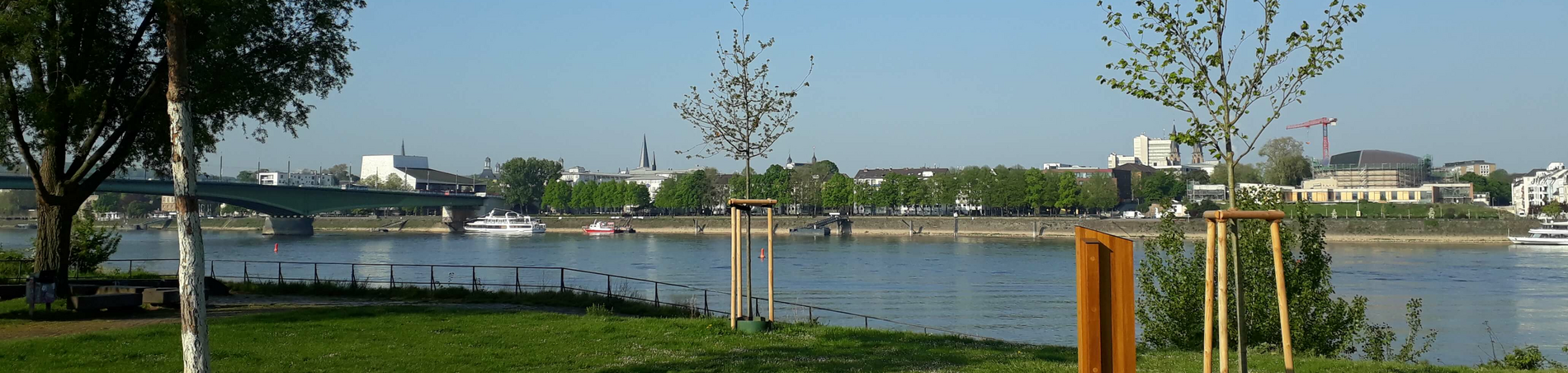 Einheitsdenkmal am Bonner Rheinufer. (Foto: SDW)